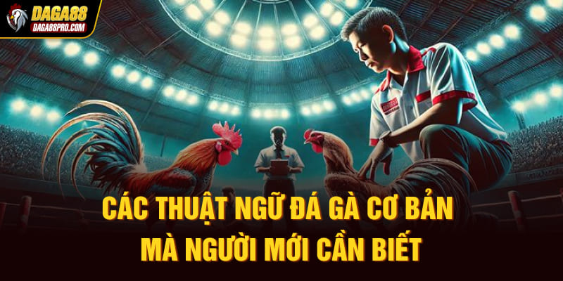 Các thuật ngữ đá gà cơ bản mà người mới cần biết